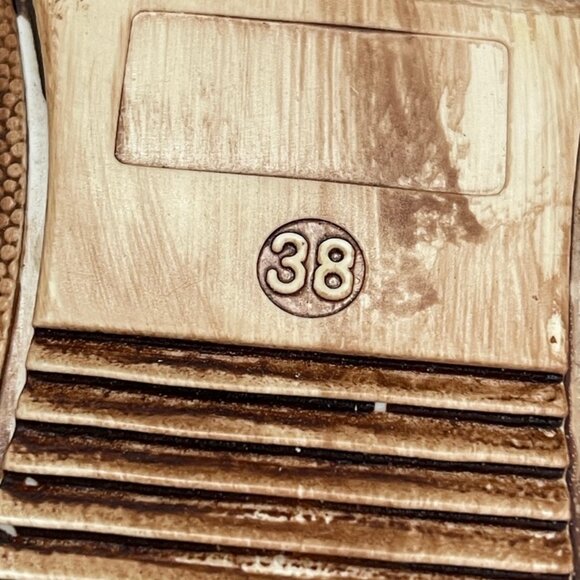 EL VAQUERO "Picking Daisies" Artisan Mocc Boots/Floral Cutouts: New with Box: 38 - Picture 11 of 13